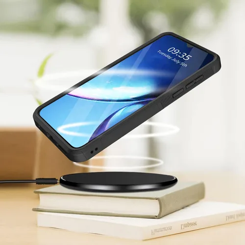 Miniatura 3 de Para Moto G Power 2022 – Funda protectora resistente de doble capa de policarbonato duro híbrido de goma suave a prueba de golpes – Ciervo