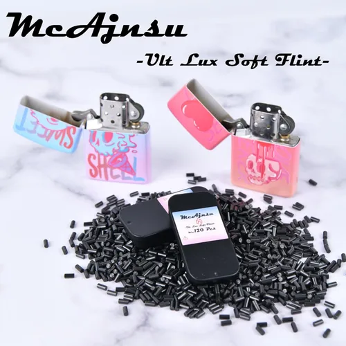 Miniatura 2 de 120 pedernales de encendedor de alta calidad, repuestos universales para Zippo, cortaúñas y la mayoría de encendedores, kit de repuesto de pedernal