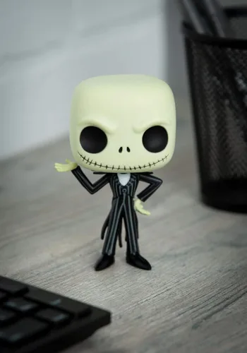 Miniatura 2 de Funko POP Disney Muñeco de vinilo de Jack Skellington Negro