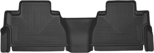 Husky Liners X-act Contour Alfombrillas para el suelo | Se ajusta a Toyota Tundra 2014-2020, CrewMax y Double Cab | 2ª fila, 1 pieza, negro - 53821