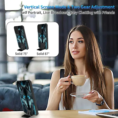Miniatura 819 de Funda para Samsung Galaxy S22 Ultra 5G, Galaxy S22 Ultra con cubierta de cámara deslizante, funda resistente de doble capa con función atril Black