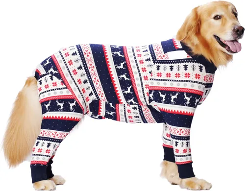 Miniatura 25 de Traje de recuperación para perros después de la cirugía para hembras y machos, camiseta de castración para perros de talla mediana y grande