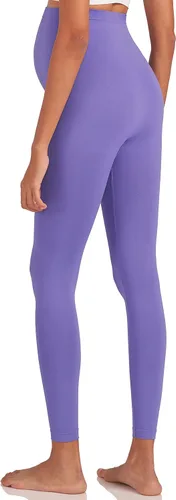 Miniatura 4 de Enerful Leggings de maternidad para mujer sobre el vientre, sin costuras, suaves, para embarazo, entrenamiento, yoga activo, pantalones
