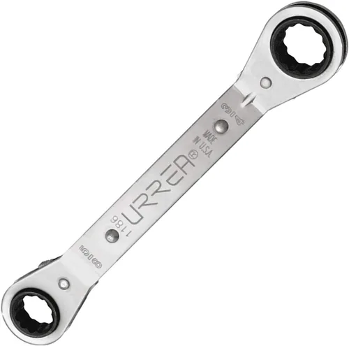 Urrea Llave de desplazamiento reversible de 6 puntos 1181M 0.276 in x 0.315 in