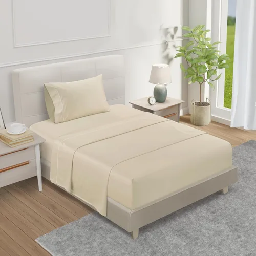 Miniatura 17 de Juego de sábanas 100% algodón para cama King, juego de sábanas certificadas de 1000 TC con bolsillo profundo, juego de sábanas y fundas de almohada