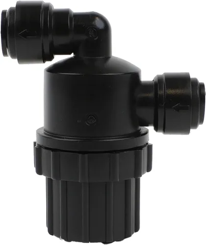 Miniatura 2 de NeoFit Filtro de Acetal Negro Tubo de 0.315 in Filtración en línea duradera y fiable Reduce las partículas para un flujo limpio en sistemas