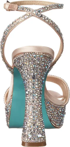 Miniatura 3 de Betsey Johnson Sandalia de tacón Sb-Beth para mujer Azul