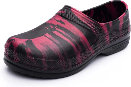 Miniatura 8 de Meidiastra Zapatos de chef antideslizantes e impermeables para hombre y mujer, zapatos de enfermera, zapatos de lluvia, zuecos de trabajo