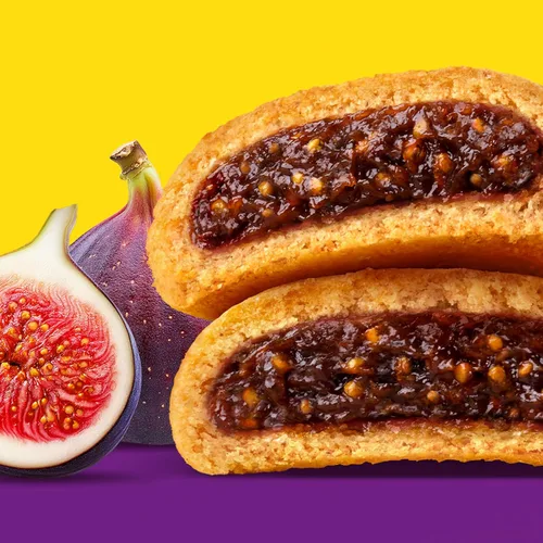 Miniatura 7 de Newtons - Barras de higo, galletas masticables de frutas suaves, 40 paquetes de bocadillos (2 galletas por paquete, 4 cajas)
