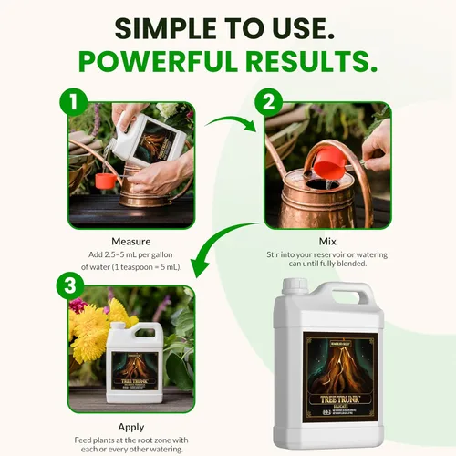 Miniatura 7 de Humboldts Secret Tree Trunk Aditivo de silicato de potasio Fertilizante líquido para tallos más gruesos, resistencia al estrés y desarrollo