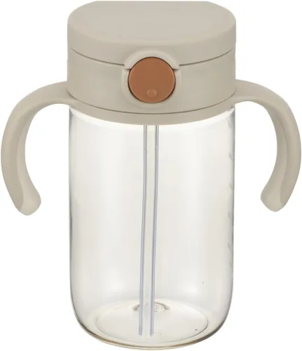 Miniatura 12 de Vaso para beber con popote de silicona y asas extraíbles, 10 onzas, fácil agarre para bebés y niños pequeños Honeydew