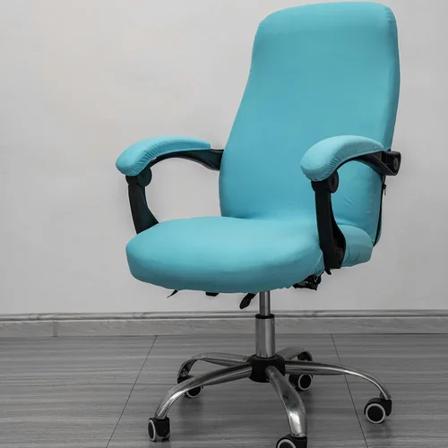 Miniatura 2 de Melaluxe Funda para silla de oficina con fundas para brazos - Funda elástica universal para silla de escritorio, fundas para silla de computadora