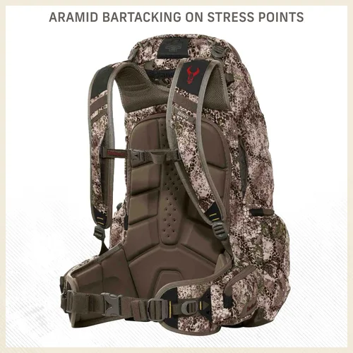 Miniatura 3 de Badlands Mochila de caza 2200 con transportador de carne integrado Barro