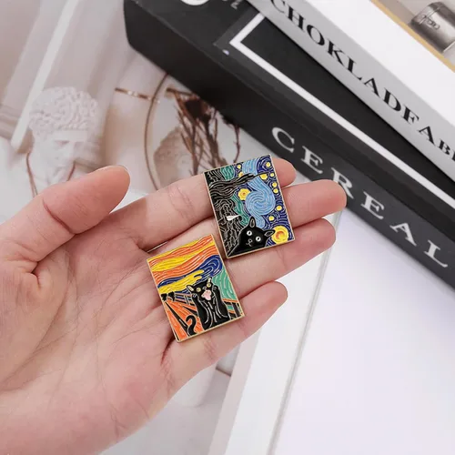 Miniatura 8 de Juego de pines esmaltados de anime, divertidos broches para mochila, chaqueta, ropa, insignias de solapa de dibujos animados, botones estéticos a