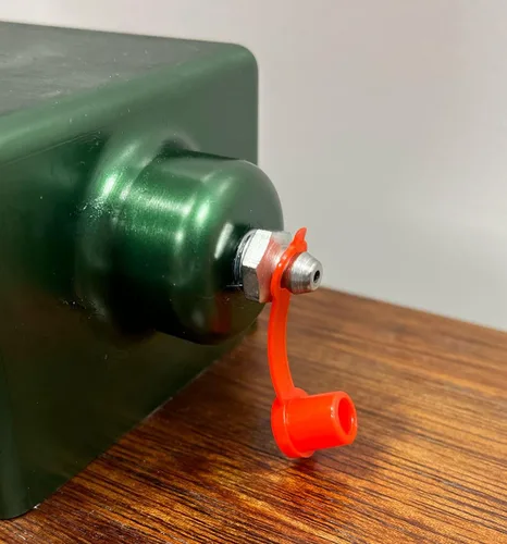 Miniatura 4 de LockNLube Tapas de ajuste de grasa (50 unidades) (rojo)