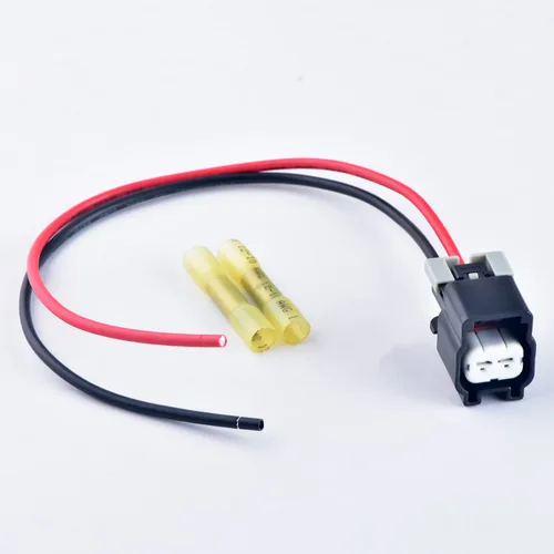 Miniatura 2 de Conector del motor del ventilador de refrigeración del motor de 2 pines compatible con Chevrolet Equinox y Pontiac Torrent y Suzuki XL-7 y Buick GM