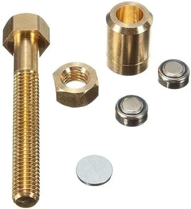Miniatura 7 de loinhgeo-Juguetes de descompresión de regalo, tuerca de perno giratorio, primer plano, truco de magia micro psíquica