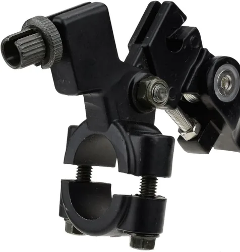 Miniatura 6 de HIAORS Palanca de freno de embrague cromada negra para manillar de 22mm 7/8 pulgada 110cc 125cc 140cc TTR 125cc SSR Xmotos Apollo 125 Pit Dirt Bike
