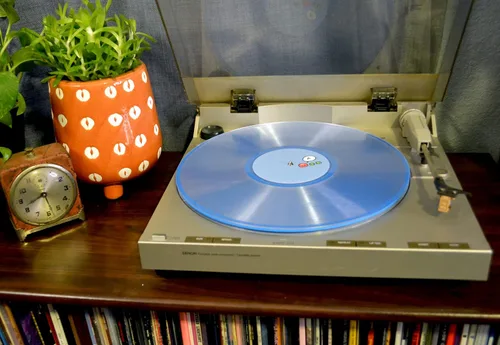 Miniatura 5 de Break Tradition Tapete acrílico para tocadiscos – Accesorios de discos de vinilo para tocadiscos LP – Alfombrilla giratoria premium para reducir
