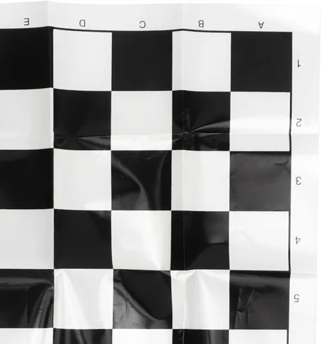 Miniatura 9 de Dilwe Juego de tablero de ajedrez de piezas, juego de mesa internacional de madera plegable portátil