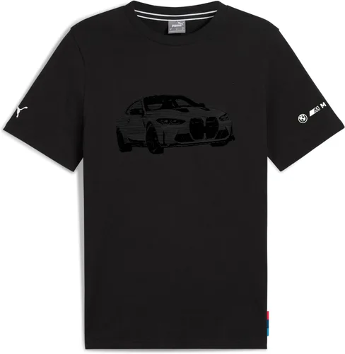Miniatura 15 de PUMA Hombres BMW MMS Essentials Motorsport Tee Casual Tops Casual - Negro