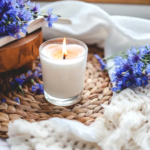 Miniatura 5 de Tarros gruesos para hacer velas, 12 unidades, tarros vacíos de 7 onzas con tapas de madera para hacer velas, recipiente de muestra, transparente