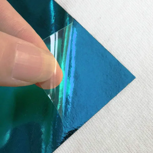 Miniatura 3 de Vinilo de transferencia de calor Aqua Foil HTV para playera 12" X 10" (Paquete de 5), fácil de desmalezar, tamaño garantizado