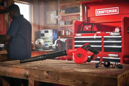 Miniatura 7 de CRAFTSMAN Soplador de hojas inalámbrico V20, 125 mph, solo herramienta (CMCBL0100B)