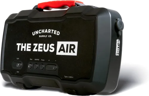 Miniatura 3 de Uncharted Supply Co. Zeus Air, arrancador portátil de 2000 A, inflador de neumáticos y compresor de 150 PSI, banco de energía de 15,000 mAh
