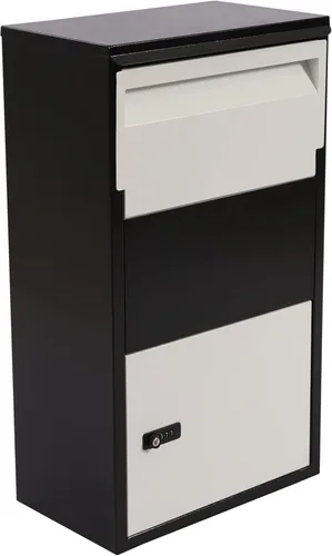 Miniatura 3 de Caja de puerta resistente para alquiler, depósito y llaves, buzón de bloqueo, buzón de correo, caja de seguridad con cierre, ranuras de correo