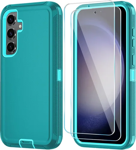 Miniatura 27 de ONOLA Funda para Samsung Galaxy S23 FE con protector de pantalla HD, resistente, a prueba de golpes y caídas, 3 capas, para Galaxy S23 FE de 6.4