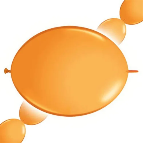 Miniatura 2 de Qualatex Quick Link Globos - Blanco - Bolsa de 50, 12