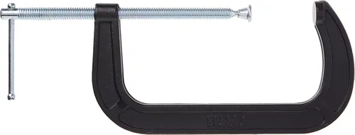 BESSEY CM80 Abrazadera forjada con caída, abrazadera en C, 8 pulgadas, negro