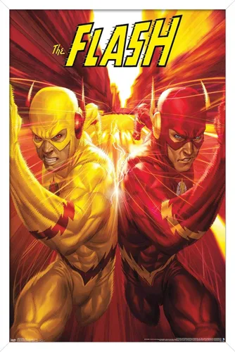 Miniatura 8 de Trends International DC Comics - The Flash and The Reverse Flash - Póster de pared de carrera, 14.725 x 22.375 pulgadas, versión premium sin marco