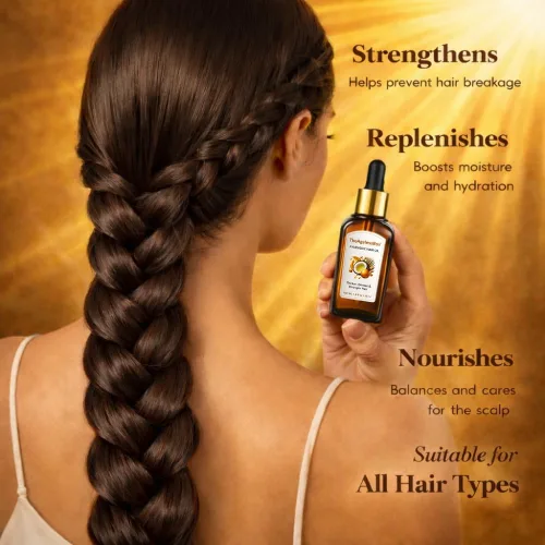 Miniatura 3 de Aceite ayurvédico para el crecimiento del cabello, amla, bhringraj y argán, reduce la caída del cabello y el cuero cabelludo seco, fortalece