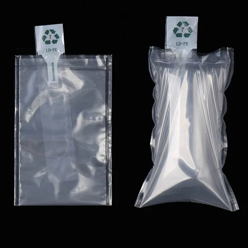 Miniatura 2 de Bolsas de aire de embalaje, Bolsas protectoras inflables de plástico transparente, Bolsas de embalaje inflables de aire, 50 piezas, 4 x 6 pulgadas