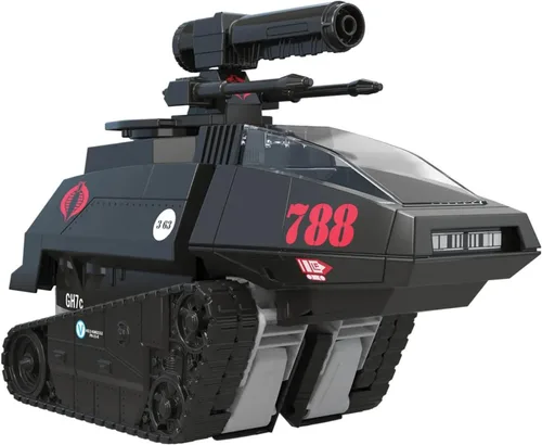 Miniatura 3 de Hasbro Transformers x G.I. Joe Collaborative Mash-Up Megatron H.I.S.S. - Figura de acción de tanque y baronesa (2 unidades)