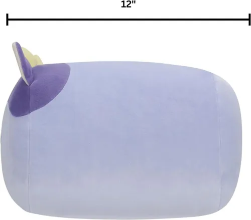 Miniatura 3 de Squishmallows Stackables Original - Vaca Bubba Púrpura de 12 pulgadas de tamaño mediano, ultrasuave, peluche oficial de Jazwares Vaca morada