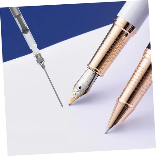 Miniatura 9 de 6 unids convertidor de pluma estilográfica asistente de llenado de tinta pluma estilográfica absorbedor de tinta suministros de papelería