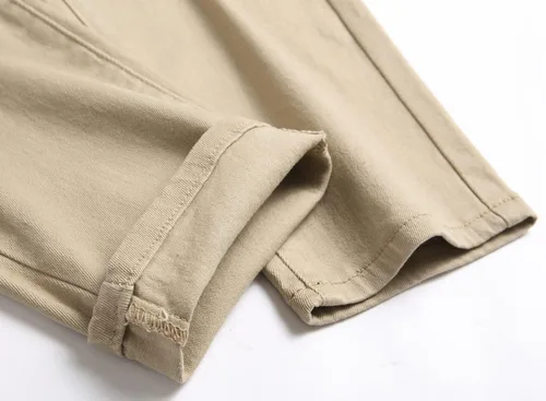 Miniatura 7 de AITITIA Jeans de motociclista de ajuste regular para hombre