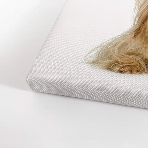 Miniatura 3 de Diseño de arte de la sonrisa Retrato de lindo Yorkie Yorkshire Terrier perro animal lienzo de pared impresión arte del dueño de mascotas amante