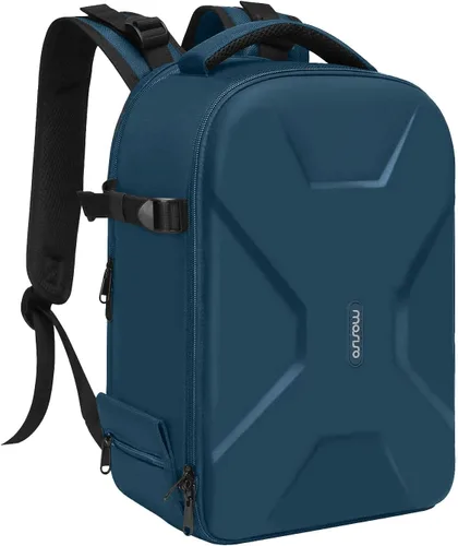 Miniatura 11 de MOSISO Mochila para cámaras réflex digital de un solo objetivo, réflex de un solo objetivo o sin espejo, funda rígida impermeable de apertura
