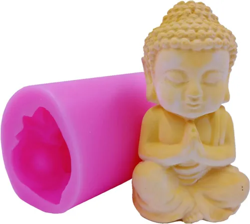 Miniatura 8 de Buddha - Molde de silicona para velas religionarias, moldes de silicona para resina, yeso, hormigón, manualidades budistas