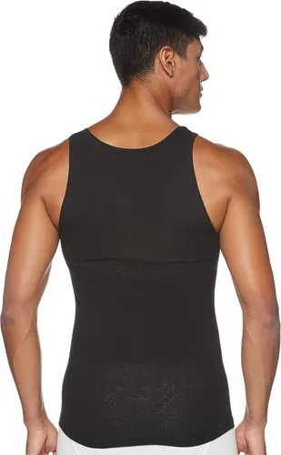 Miniatura 2 de Hanes Paquete de 4 camisetas sin mangas de algodón para hombre