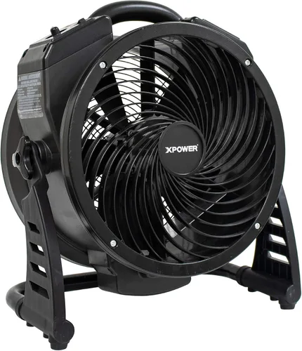 XPOWER Ventilador neutralizador de aire M-25, motor de aire axial con generador de ozono, máquina O3, comercial, alta capacidad, áreas grandes,