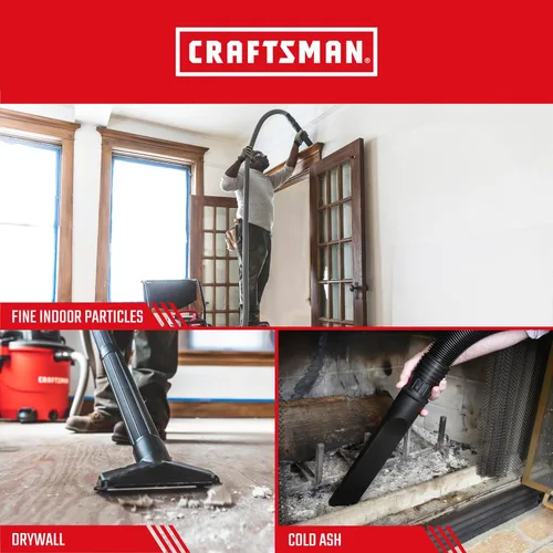 Miniatura 4 de CRAFTSMAN CMXZVBE38753 Filtro de repuesto HEPA Media Wet/Dry Vac para aspiradoras de tienda de 5 a 20 galones