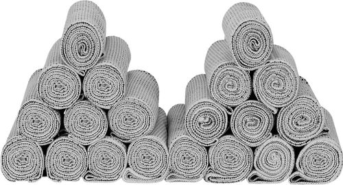 Miniatura 8 de Paquete de 20 toallas de enfriamiento (40 x 12 pulgadas), suaves, transpirables, fibra ultrafina, superabsorbentes, toalla fría rápida, para bolos