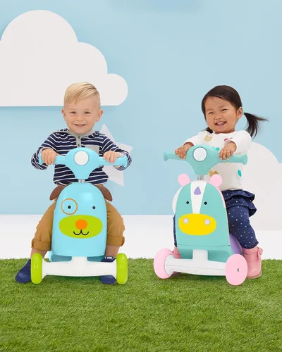 Miniatura 3 de Skip Hop juguete 3 en 1 para bebés, caminador, carrito de juguete, para empujar, con forma de perro