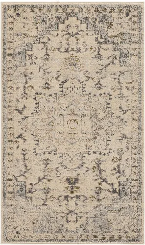 Miniatura 96 de Safavieh Madison Collection (MAD473M) Tapete redondo de 4 pies, azul y azul claro, diseño chic y bohemio desgastado de medallón, no pierde fibras
