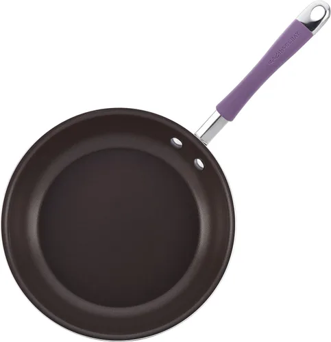 Miniatura 11 de Rachael Ray Cucina - Juego de ollas y sartenes antiadherentes, 12 piezas, color púrpura lavanda